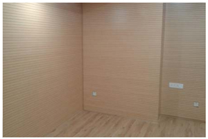 wooden groove acoustic panels